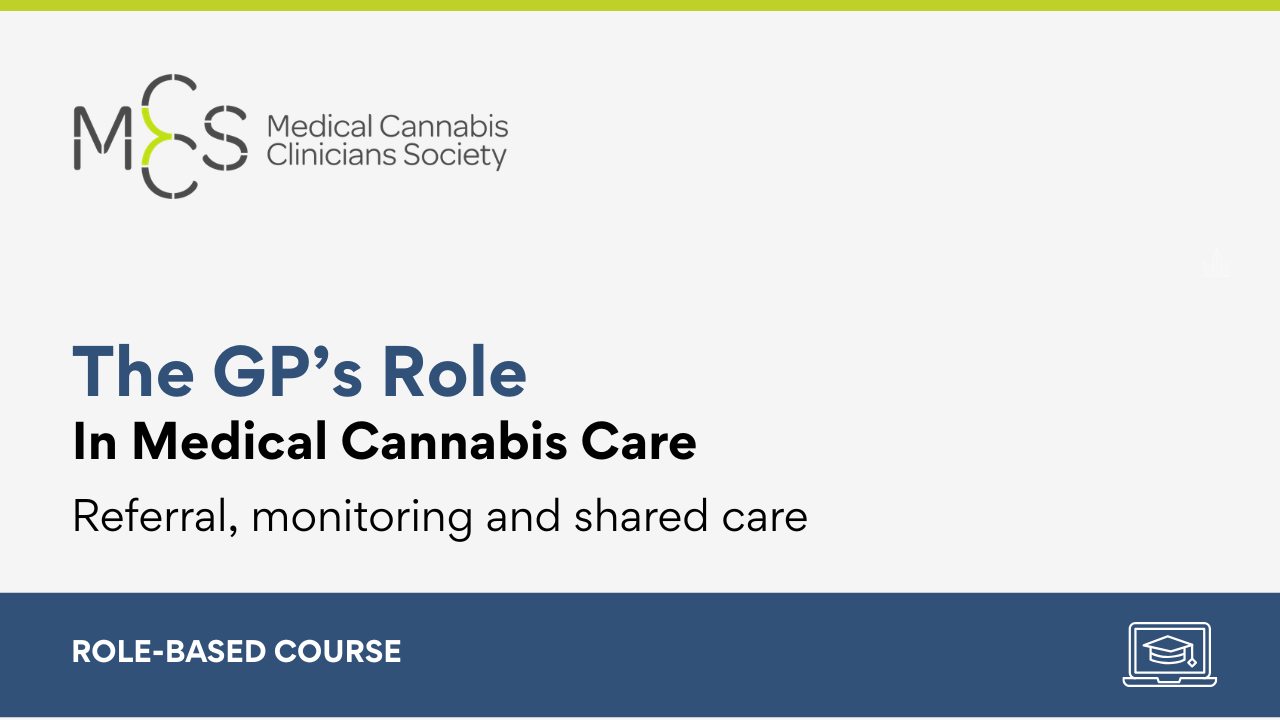 The GP’s Role in Medical Cannabis Care